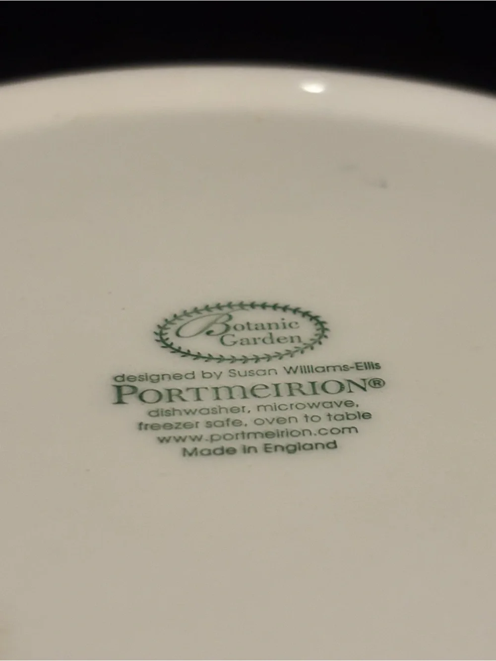 Portmeirion Botanic Garden Primula Villosa 7” Side Plate